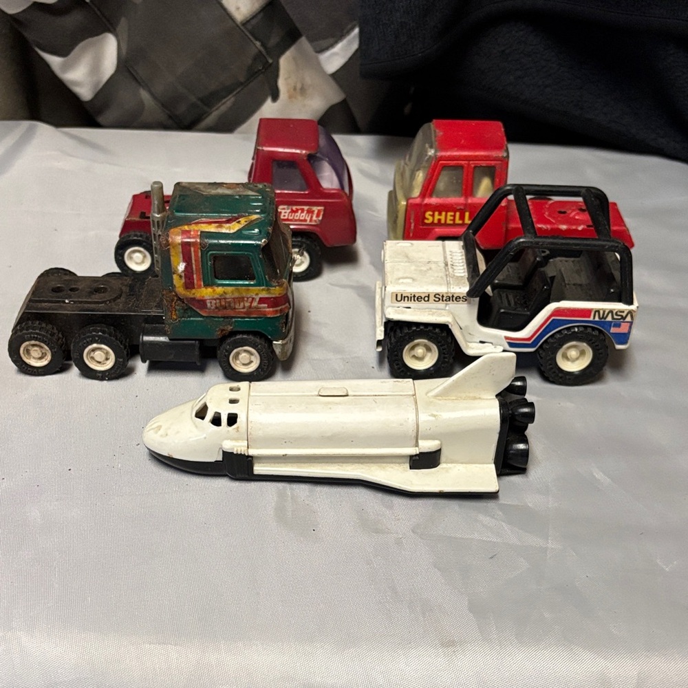 Vintage Buddy L Die Cast Vehicle Lot